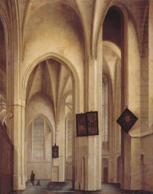 Pieter Jansz Saenredam Church Interior in Utreche (mk08) china oil painting image